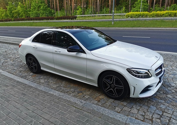 Mercedes-Benz Klasa C cena 108300 przebieg: 55000, rok produkcji 2019 z Lubraniec małe 596